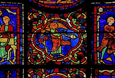Szene aus dem Leben des Hl. Martin, Kathedrale von Chartres